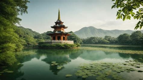 La Pagoda del Lago di Xingtai: Un trionfo architettonico immerso nella serenità lacustre!